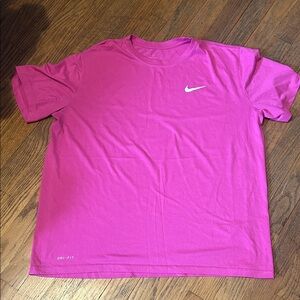 Nike Bright Pink Dri-FIT Tee